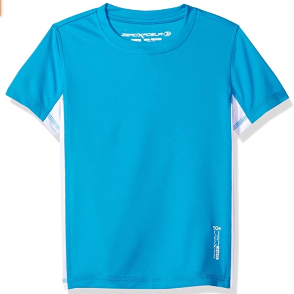 Zeroxposur rash guard w/upf 50+ sz 7 boys